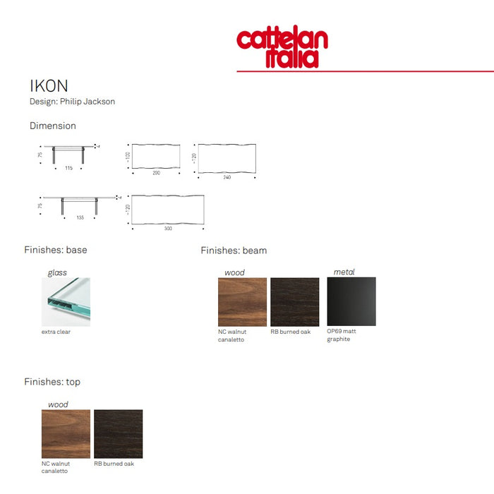 CATTELAN IKON Table - MyConcept Hong Kong