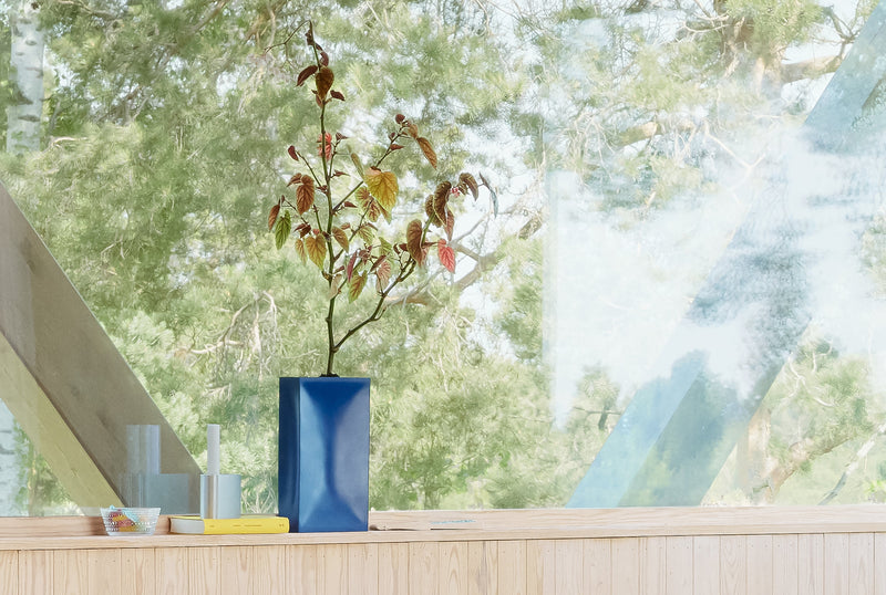 Into vase