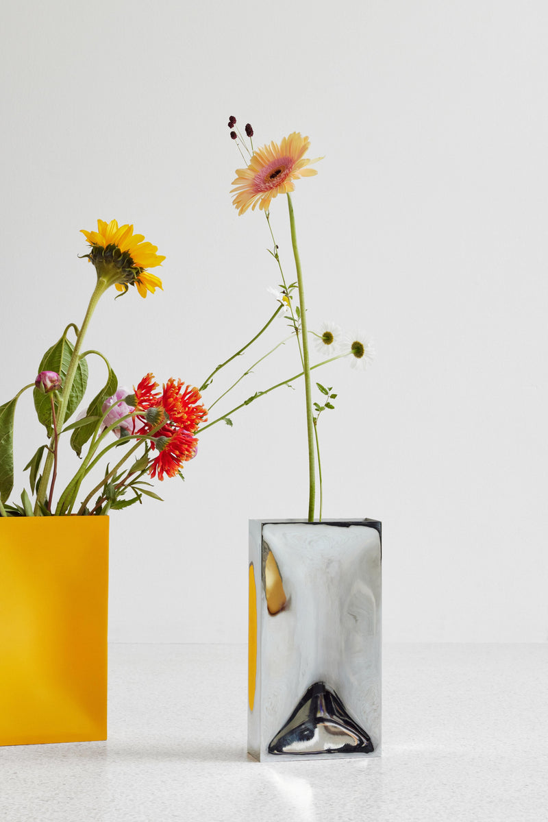 Into vase