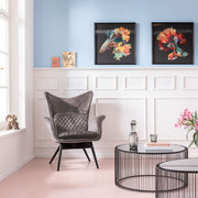 Armchair Tudor Velvet Silvergrey - MyConcept Hong Kong