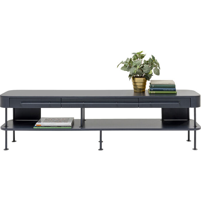 TV Shelf Montieri Anthracite 160x47cm - MyConcept Hong Kong