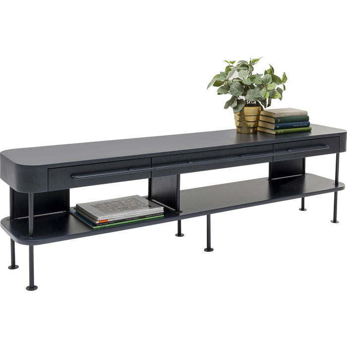 TV Shelf Montieri Anthracite 160x47cm - MyConcept Hong Kong