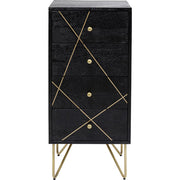 Dresser Gold Vein 4 Drawers 40x88cm - MyConcept Hong Kong