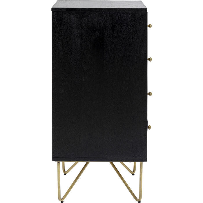 Dresser Gold Vein 4 Drawers 40x88cm - MyConcept Hong Kong