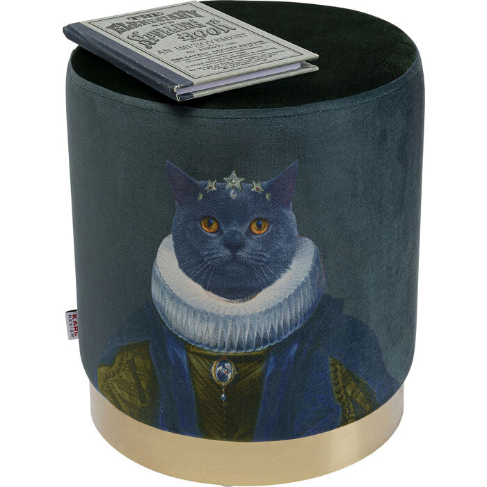 Stool Cherry Mr. Cat Brass Ø32cm - MyConcept Hong Kong