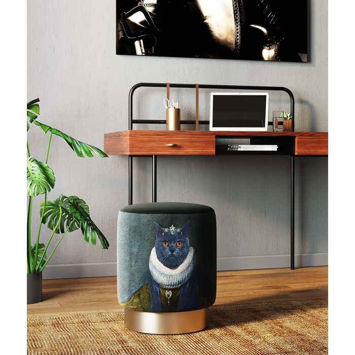 Stool Cherry Mr. Cat Brass Ø32cm - MyConcept Hong Kong