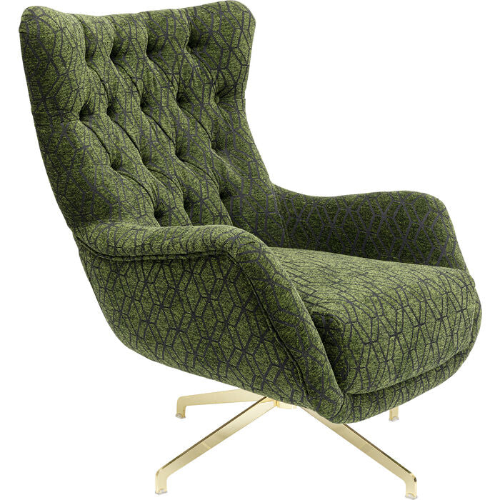 Swivel Armchair Bellini Green - MyConcept Hong Kong