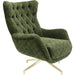 Swivel Armchair Bellini Green - MyConcept Hong Kong