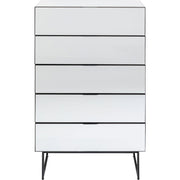 Dresser Soran 5 Drawers Black 65x114cm - MyConcept Hong Kong