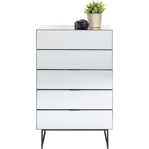 Dresser Soran 5 Drawers Black 65x114cm - MyConcept Hong Kong