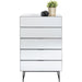 Dresser Soran 5 Drawers Black 65x114cm - MyConcept Hong Kong