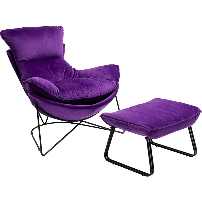 Armchair with Stool Snuggle (2/part) - MyConcept Hong Kong