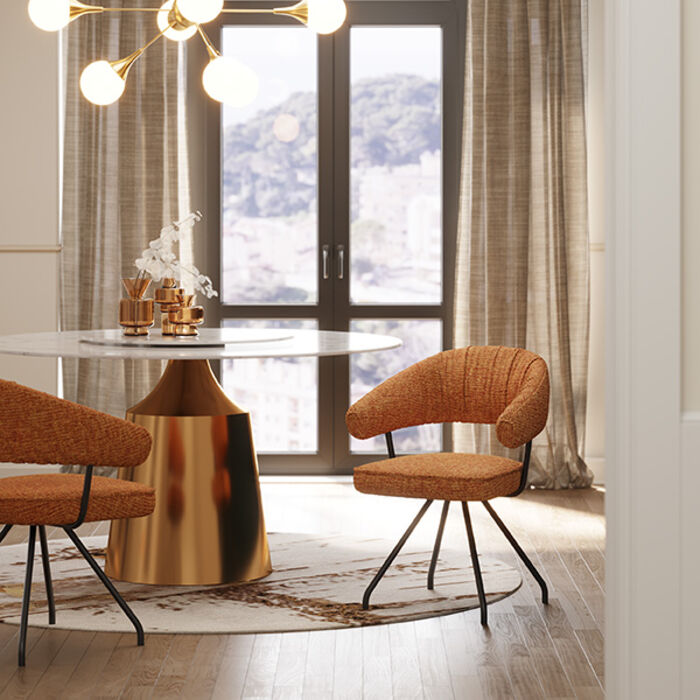 Swivel Chair Arabella - MyConcept Hong Kong