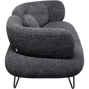 Sofa 2-Seater Peppo Melange Black 182cm - MyConcept Hong Kong