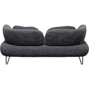 Sofa 2-Seater Peppo Melange Black 182cm - MyConcept Hong Kong