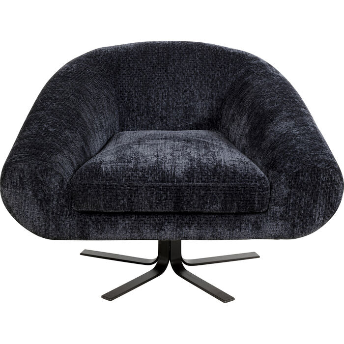 Swivel Armchair Ciao Midnight - MyConcept Hong Kong