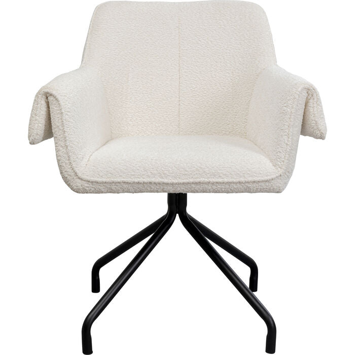 Swivel Chair Bess Cream - MyConcept Hong Kong