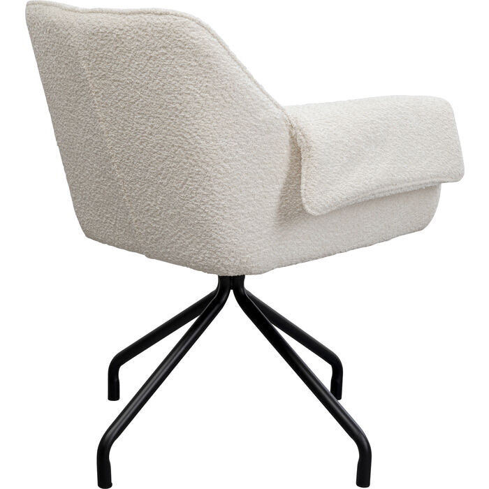 Swivel Chair Bess Cream - MyConcept Hong Kong