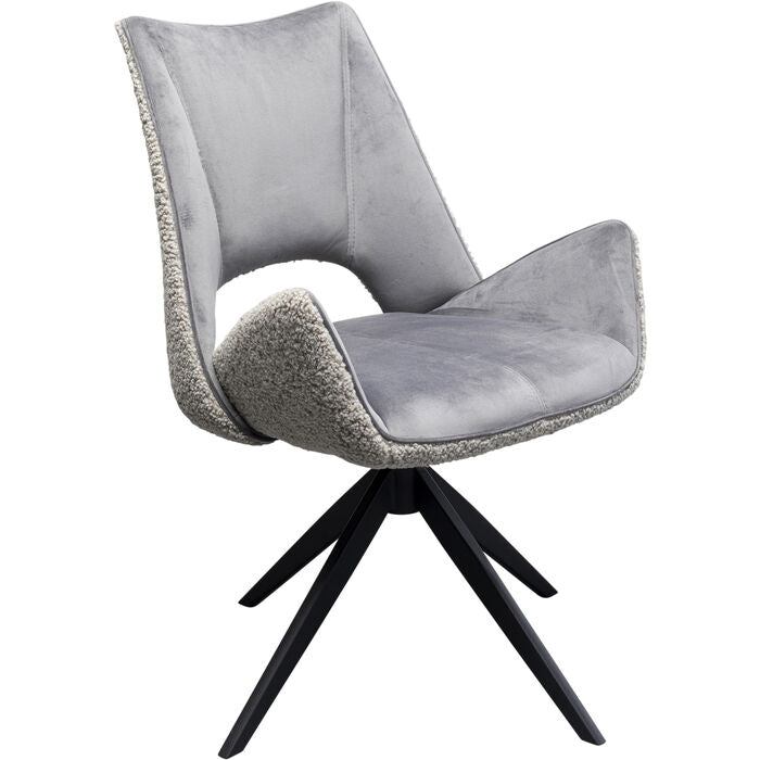 Swivel Chair Gaston Grey - MyConcept Hong Kong
