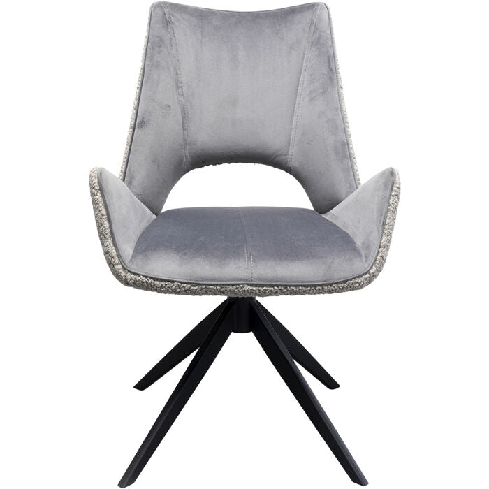 Swivel Chair Gaston Grey - MyConcept Hong Kong