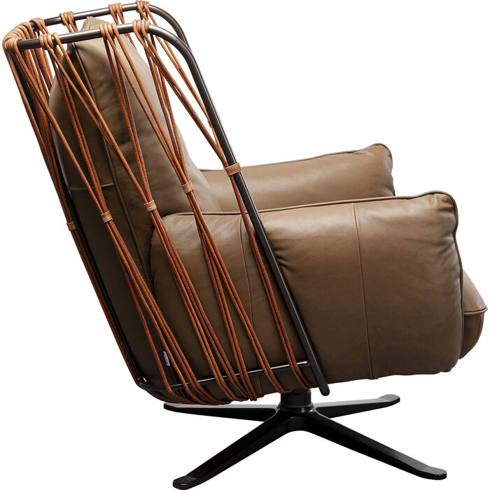 Swivel Armchair Paradiso Brown - MyConcept Hong Kong