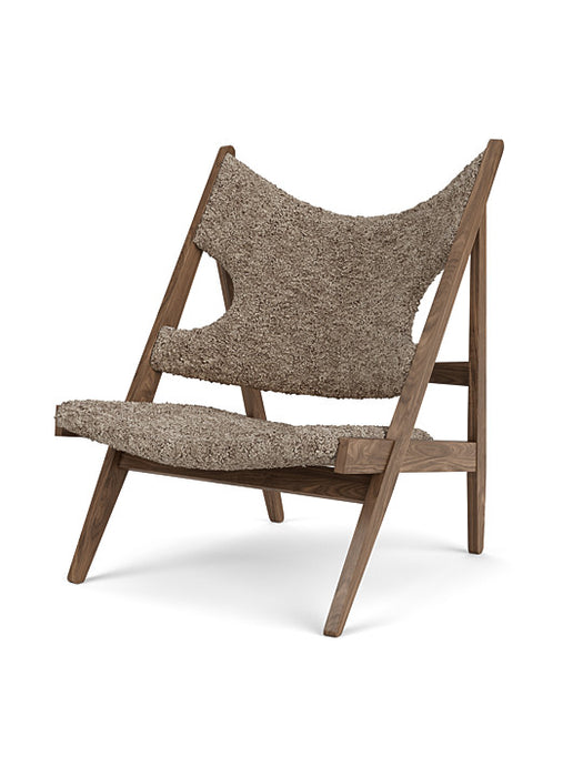 Knitting Sheepskin Lounge Chair