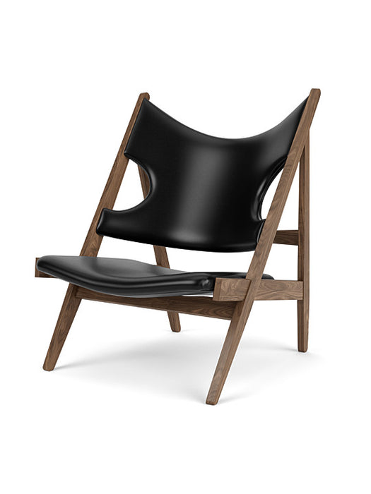 Knitting Leather Lounge Chair
