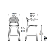 COLANDER Counter Stool - MyConcept Hong Kong