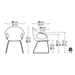 Elephant Sled Base Chair - Polyurethane Seat - MyConcept Hong Kong