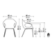 ELEPHANT Four Legs Chair - Polyurethane Seat - MyConcept Hong Kong