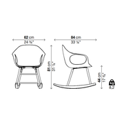 ELEPHANT Rocking Chair - Polyurethane seat - MyConcept Hong Kong