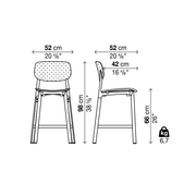 COLANDER PADDED  Counter Stool - MyConcept Hong Kong