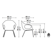 ELEPHANT Armchair Lounge - Polyurethane Seat - MyConcept Hong Kong