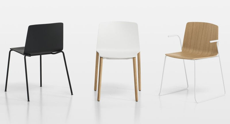 RAMA Chair Sled Base with Armrests - MyConcept Hong Kong