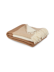Layer throw blanket Brown