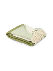 Layer throw blanket Green