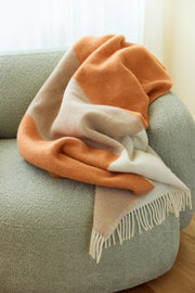 Layer throw blanket