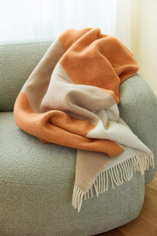 Layer throw blanket