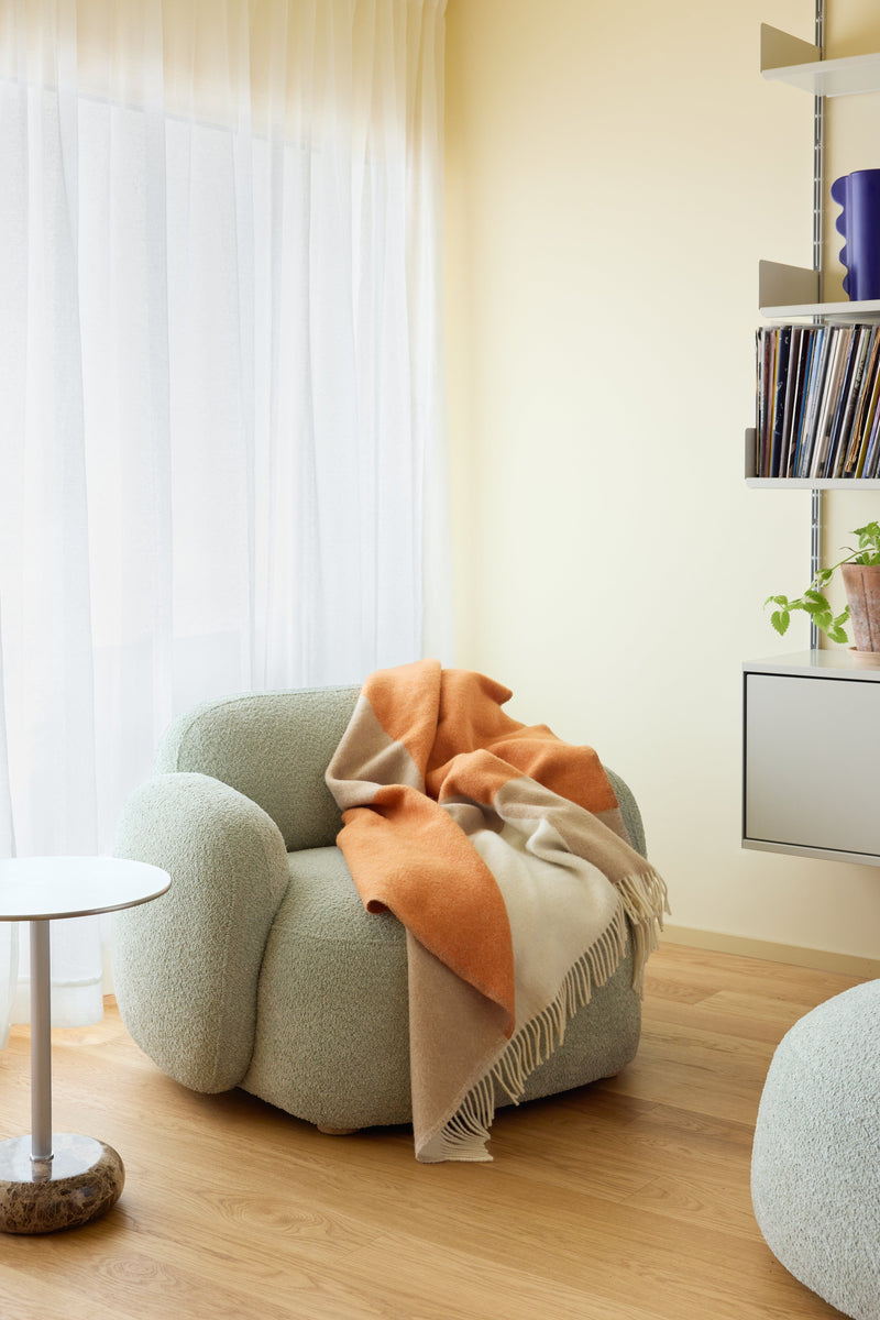 Layer throw blanket