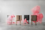 Loud bar cabinet