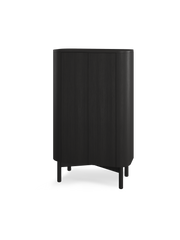Loud cabinet Black painted oak