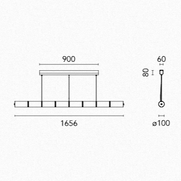 Flos Luce Orizzontale S1 Suspension Lamp - MyConcept Hong Kong