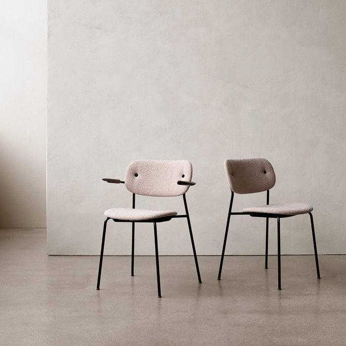 Co Dining Chair with Armrest - UPHOLSTERED SEAT AND BACK - MyConcept Hong Kong