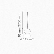 Flos Mini Glo-Ball Suspension Lamp - MyConcept Hong Kong