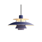 Monochrome dusty indigo