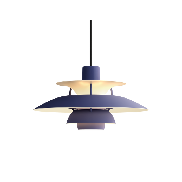 Monochrome dusty indigo