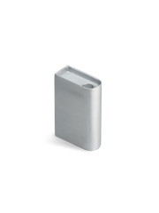 Monolith candle holder Medium Aluminium