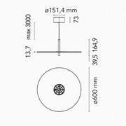 Flos My Disc Suspension Lamp - MyConcept Hong Kong