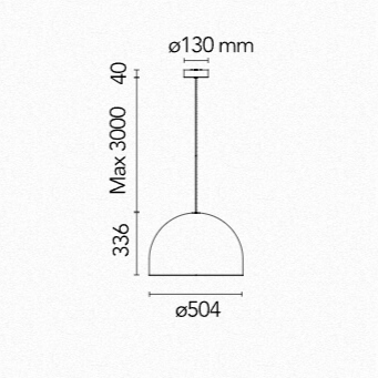 Flos My Dome Suspension Lamp - MyConcept Hong Kong