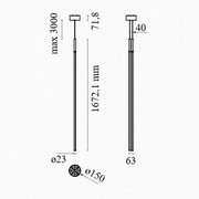Flos My Lines Suspension Lamp - MyConcept Hong Kong